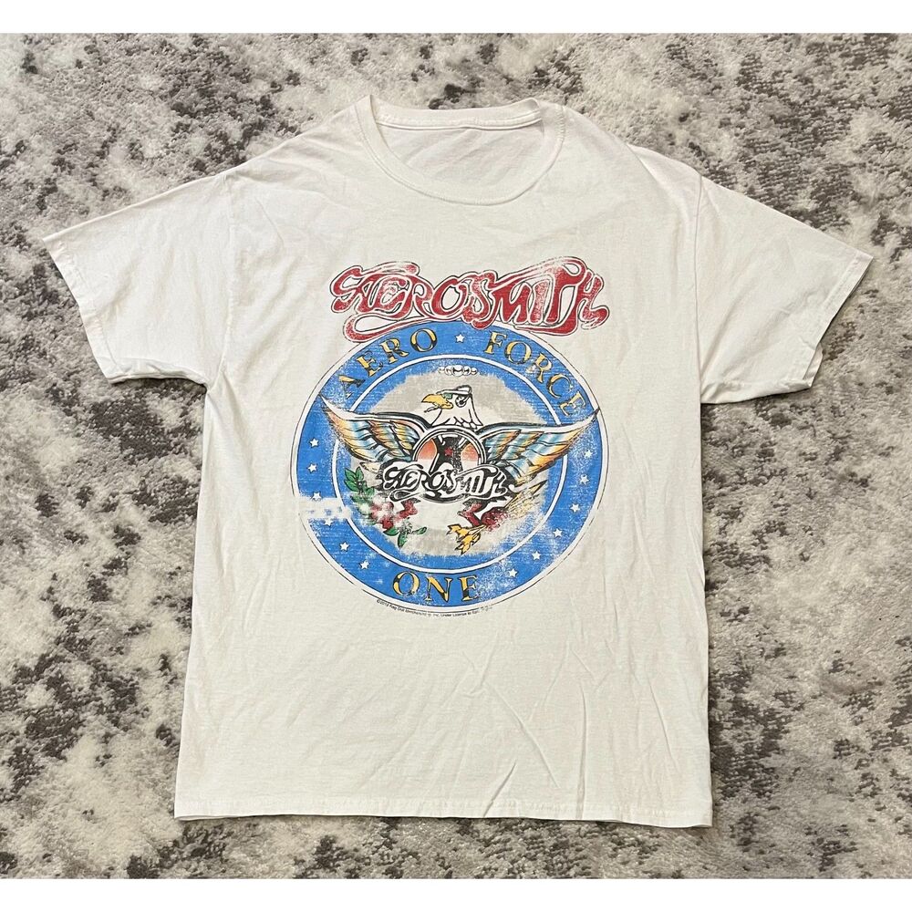Aerosmith Men's Aero Force One Short Sleeve T-Shirt Sz S